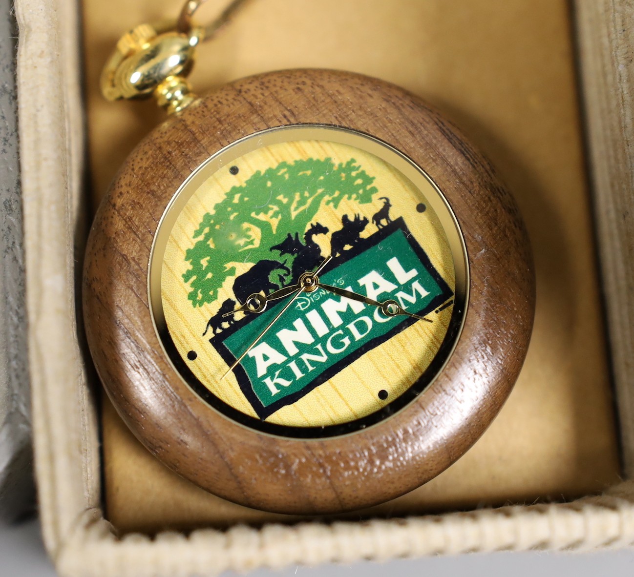 Walt Disney World - gentleman's wristwatch, one Walt Disney pocket watch and one Universal Studio's pocket watch given as gift of opening day of Revenge of the Mummy ride